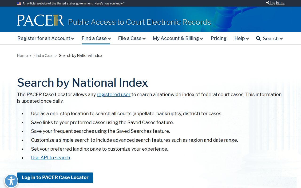 Clark County North Las Vegas federal criminal court record search